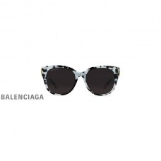 barato online Balenciaga Óculos de sol Dynasty Cat em branco