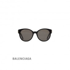 mais barato imitação Balenciaga Óculos de sol redondos Dynasty em preto