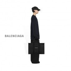 falsa hombre Balenciaga Bolsa Tote Grande Ferragens em Preto