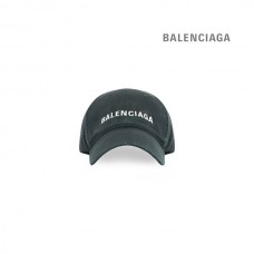 réplica atacadistas Balenciaga Boné frontal com logotipo que brilha no escuro em preto