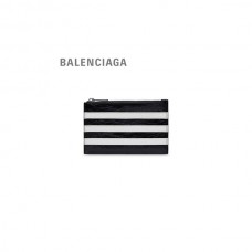 Preços baixos falsa Balenciaga Porta-moedas e cartão longo masculino/Adidas em preto