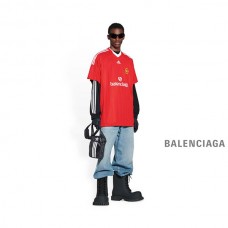 imitação atacado Balenciaga Bolsa transversal masculina/Adidas pequena transversal em preto