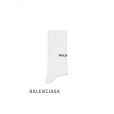 réplica atacado Balenciaga Meias masculinas em branco/preto