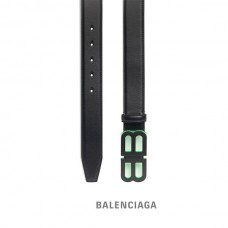 atacado réplica Balenciaga Cinto Grande Ampulheta Bb Masculino em Preto