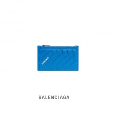 Liberação desconto Balenciaga Porta-cartões e moedas longo para carro masculino em azul