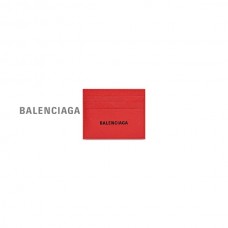 vendas mais barato Balenciaga Titular de cartão de dinheiro masculino com divisão em vermelho