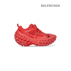 réplica Balenciaga Tênis Defender Masculino em Vermelho