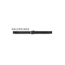 Liberação Loja da Balenciaga Cinto discreto masculino em preto