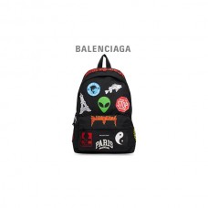 Liberação Loja da Balenciaga Mochila masculina Explorer em preto