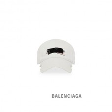 réplica feminino Balenciaga Boné Gaffer Masculino em Off White