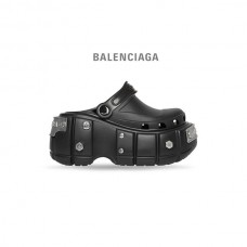 atacado Loja da Balenciaga Mule masculino Hardcrocs em preto