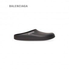 desconto compras da Balenciaga Mule Slide Masculino em Preto