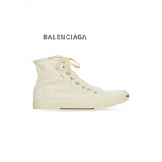 réplica vendas Balenciaga Tênis de Cano Alto Paris Masculino em Branco