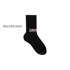 imitação Loja da Balenciaga Meias masculinas de tênis de campanha política em preto