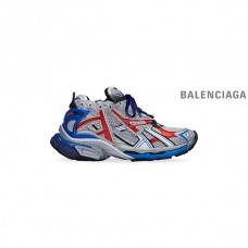 falsa hombre Balenciaga Tênis Runner Masculino em Azul