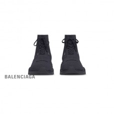 barato imitação Balenciaga Tênis masculino Speed 2.0 de malha reciclada com cadarço em antracite