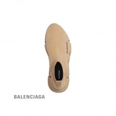 réplica Preços baixos Balenciaga Tênis Speed 2.0 Monocolor Reciclado Masculino em Bege