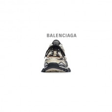 réplica fornecedor Balenciaga Tênis masculino Track.2 em bege/preto