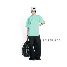 barato em vendas Balenciaga Saco de lixo masculino grande bolsa em preto