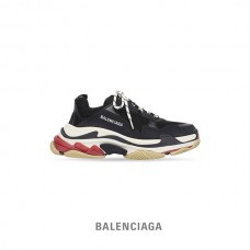 imitação barato Balenciaga Tênis masculino Triple S em preto