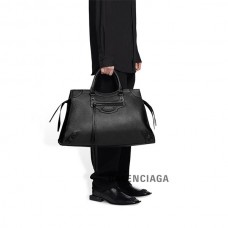 falsa em vendas Balenciaga Bolsa Grande Neo Classic em Preto