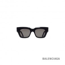 falsa desconto Balenciaga Óculos de sol Rive Gauche D-frame em preto