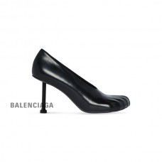 desconto vendas Balenciaga Bomba anatômica feminina de 80 mm em preto