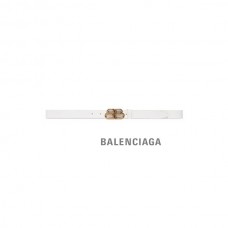 imitação online Balenciaga Cinto Bb Feminino em Branco