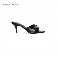 vendas mais barato Balenciaga Sandália Feminina Cagole 70mm em Preto