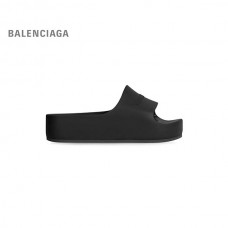 envio grátis online Balenciaga Sandália Chunky Slide Feminina em Preto