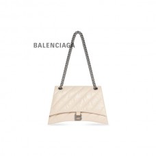 Compre Liberação Balenciaga Bolsa feminina Crush corrente média acolchoada em areia