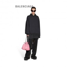 falsa atacado Balenciaga Bolsa pequena feminina Crush em rosa