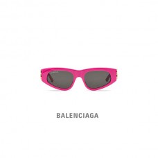 barato atacado Balenciaga Óculos de sol femininos Dynasty D-frame em rosa