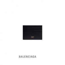 falsa hombre Balenciaga Estojo de cartão envelope feminino em preto