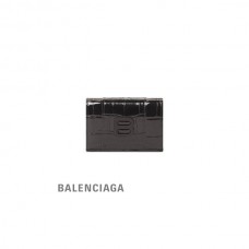 mais barato réplica Balenciaga Minicarteira Ampulheta Feminina em Preto