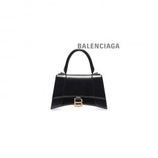 falsa vendas Balenciaga Bolsa feminina ampulheta pequena em caixa preta