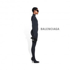 desconto vendas Balenciaga Carteira Ampulheta Feminina com Corrente e Lantejoulas em Preto