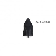 vendas réplica Balenciaga Faca feminina 2.0 bomba de 80 mm em preto