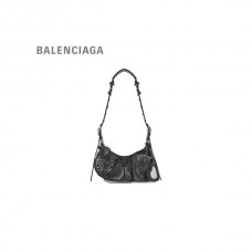 réplica desconto Balenciaga Bolsa de ombro feminina Le Cagole Xs em preto