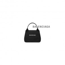 falsa Pré-Venda Balenciaga Bolsa Tote Xs Marinha Feminina em Preto