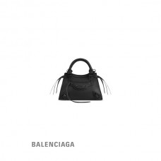 barato em vendas Balenciaga Bolsa Neo Classic Mini Feminina em Preto