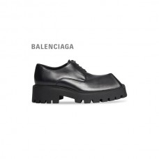 falsa atacadistas Balenciaga Rhino Derby feminino em preto