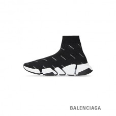 mais barato online Balenciaga Tênis feminino Speed 2.0 de malha reciclada com logotipo refletivo em preto