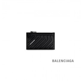 Compre Liberação Balenciaga Porta-moedas e cartão masculino longo para carro em preto