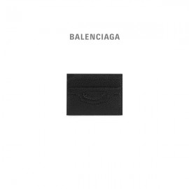 imitação Liberação Balenciaga Titular de cartão Neo Classic masculino em preto