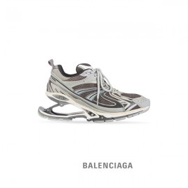 imitação Liberação Balenciaga Tênis masculino X-pander cinza