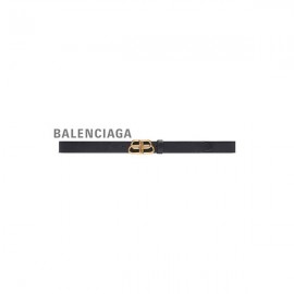 barato imitação Balenciaga Cinto Fino Bb Feminino em Preto