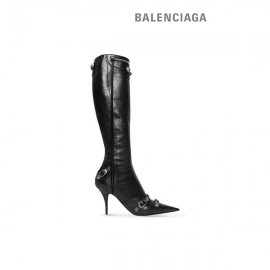 falsa Loja da Balenciaga Bota Feminina Cagole 90mm em Preto