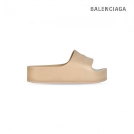 Preços baixos online Balenciaga Sandália Chunky Slide Feminina em Marrom