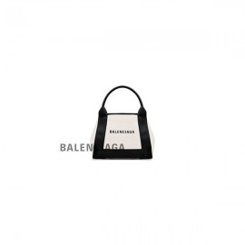 falsa Loja da Balenciaga Bolsa Tote Xs Marinha Feminina em Preto